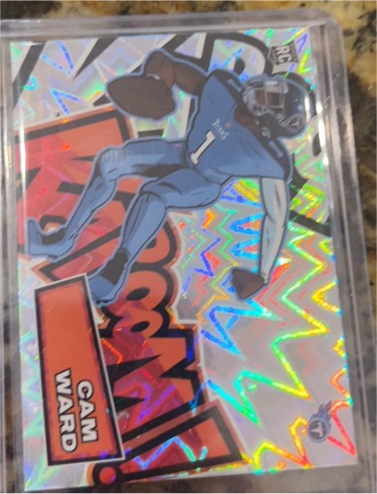 2025 Panini Absolute Kaboom! #unknown Cam Ward — front