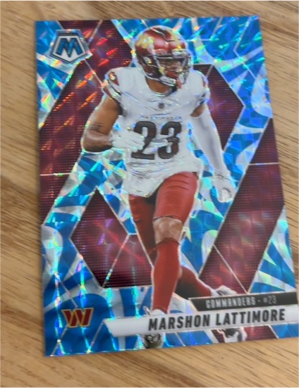 2025 Panini Mosaic #7 Marshon Lattimore — front
