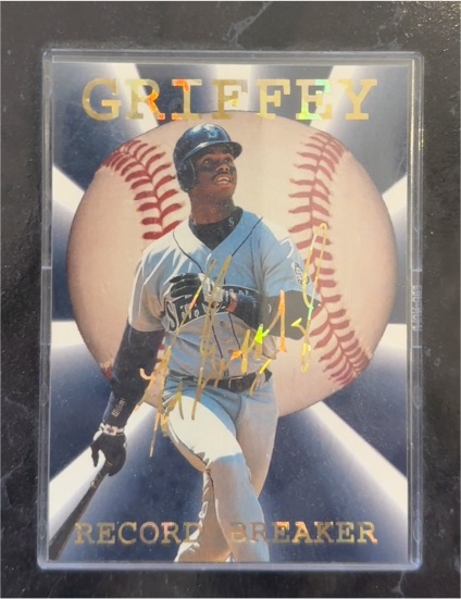1993 Sports Stars USA #140 Ken Griffey Jr Record Breaker — front