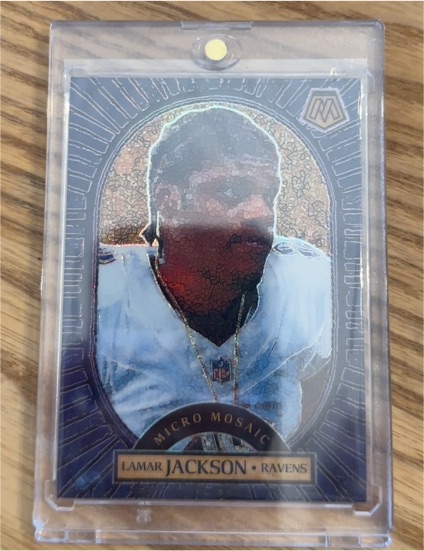 2025 Panini Mosaic Micro Mosaic #Lamar Jackson — front