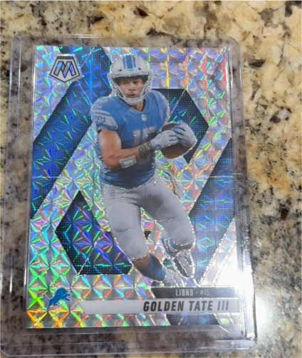 2025 Panini Mosaic #214 Golden Tate III — front
