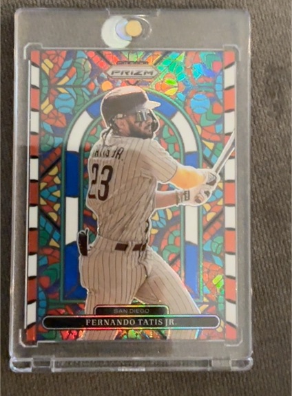2022 Panini Prizm #SG-1 Fernando Tatís Jr. Stained Glass — front