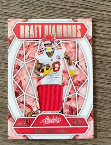 2025 Panini Absolute Football #251 Isiah Pacheco — front