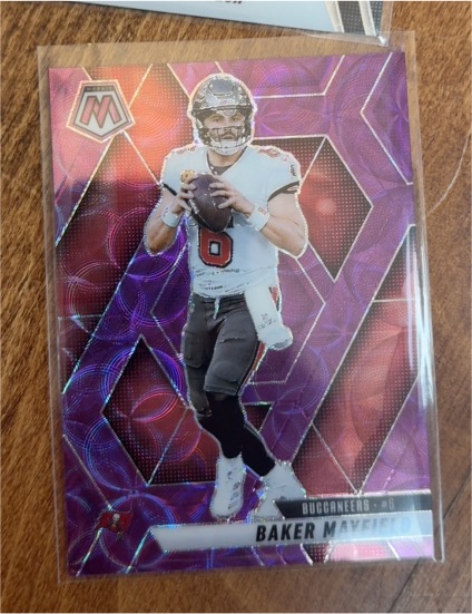 2025 Panini Mosaic #82 Baker Mayfield — front