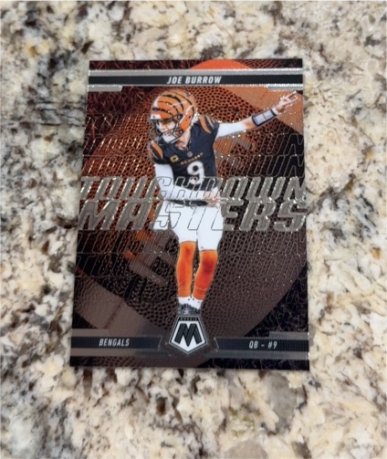 2025 Panini Mosaic Touchdown Masters #3 Joe Burrow — front
