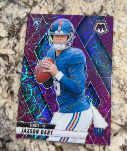 2025 Panini Mosaic #362 Jaxson Dart — front