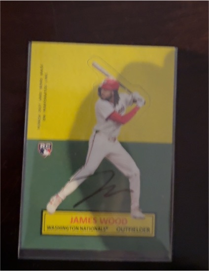 2025 Topps Archives #64SU-3 James Wood — front