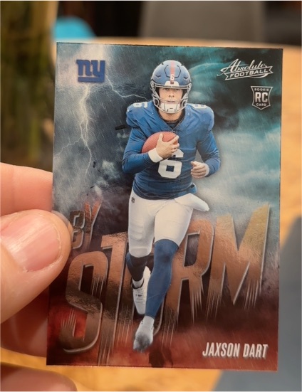2025 Panini Absolute #7 Jaxson Dart By Storm — front