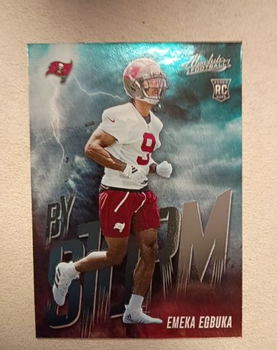 2025 Panini Absolute #4 Emeka Egbuka By Storm — front
