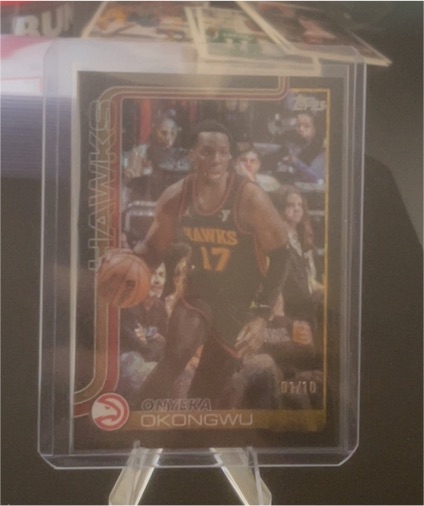 2025-26 Topps #17 Onyeka Okongwu — front