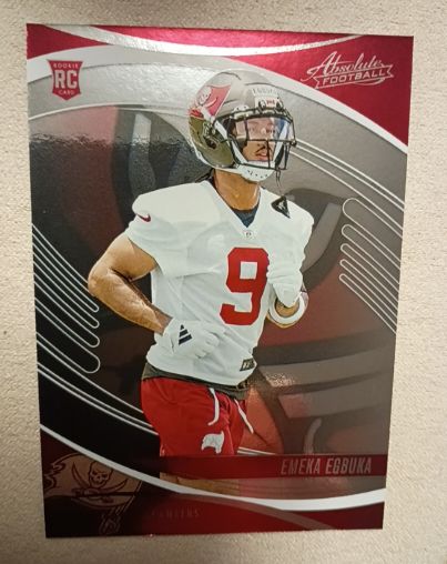 2025 Panini Absolute #124 Emeka Egbuka — front