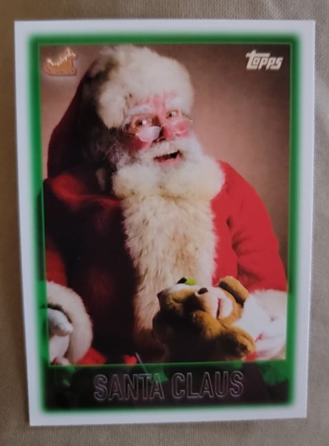 2025 Topps Holiday The Santa Archives #TSA-97 Santa Claus — front