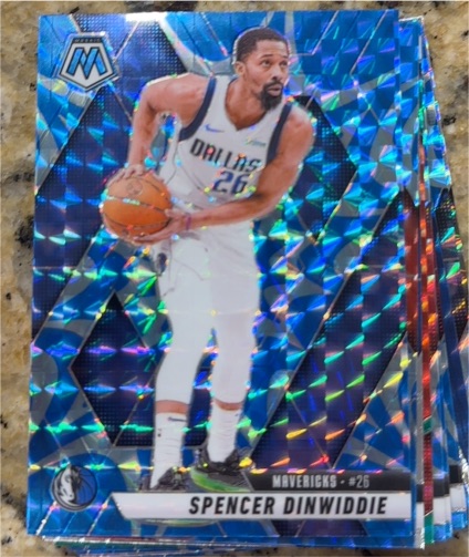 2024-25 Panini Mosaic #26 Spencer Dinwiddie — front