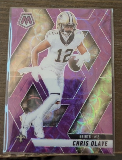 2025 Panini Mosaic #92 Chris Olave — front
