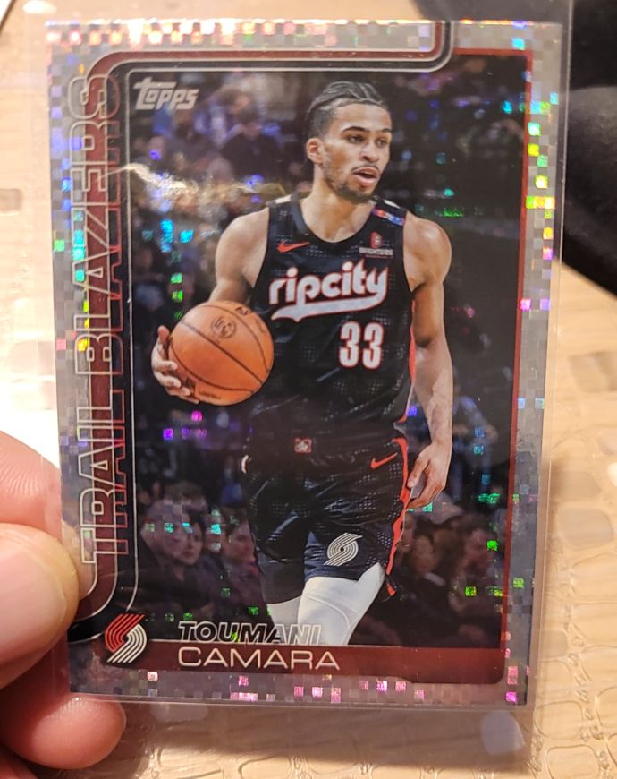 2025-26 Topps #128 Toumani Camara — front