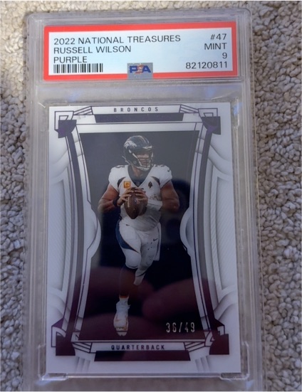 2022 Panini National Treasures #47 Russell Wilson — front