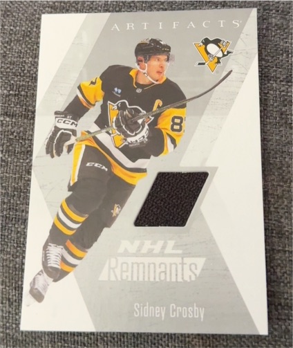 2025-26 Upper Deck Artifacts #NR-26 Sidney Crosby NHL Remnants — front
