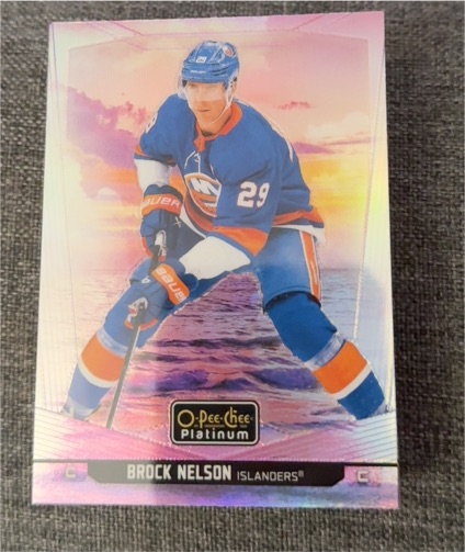 2024-25 O-Pee-Chee Platinum #34 Brock Nelson — front