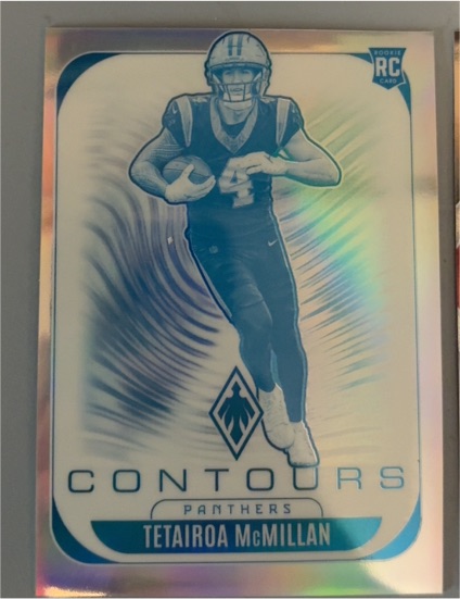 2025 Panini Phoenix #5 Tetairoa McMillan Contours — front