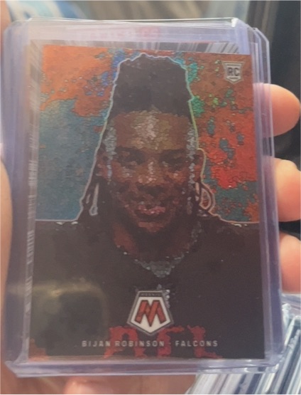 2023 Panini Mosaic #MM-BR Bijan Robinson — front