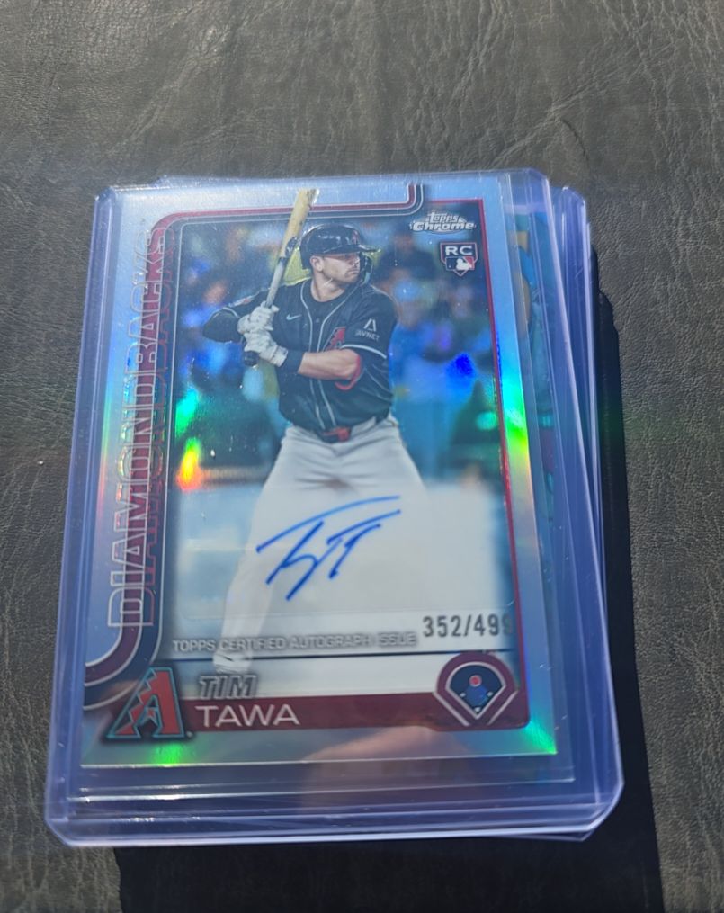 2025 Topps Chrome Update #352 Tim Tawa — front