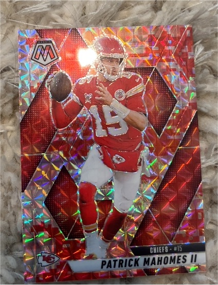 2025 Panini Mosaic #15 Patrick Mahomes II — front