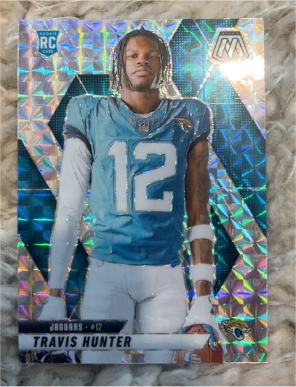 2025 Panini Mosaic #279 Travis Hunter — front