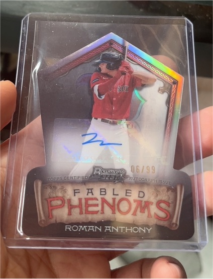 2024 Bowman's Best #FP-11 Roman Anthony Fabled Phenoms — front