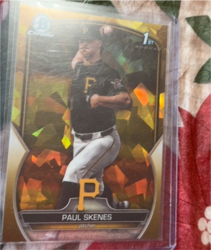 2023 Bowman Chrome Draft #BD-14 Paul Skenes — front