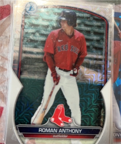 2023 Bowman Chrome #BCP-220 Roman Anthony — front