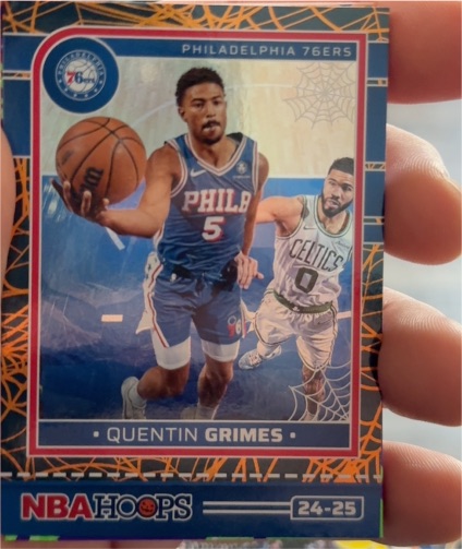 2024-25 Panini Haunted Hoops #179 Quentin Grimes — front