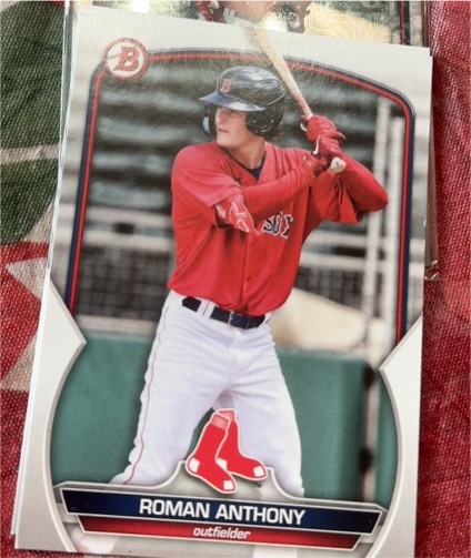 2023 Bowman Draft #BD-112 Roman Anthony — front