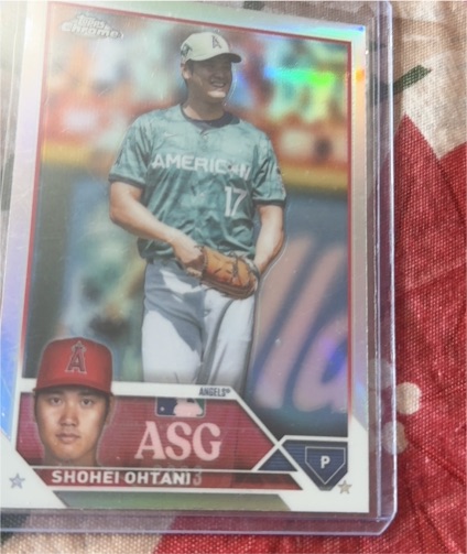 2023 Topps Chrome Update #ASG-31 Shohei Ohtani — front
