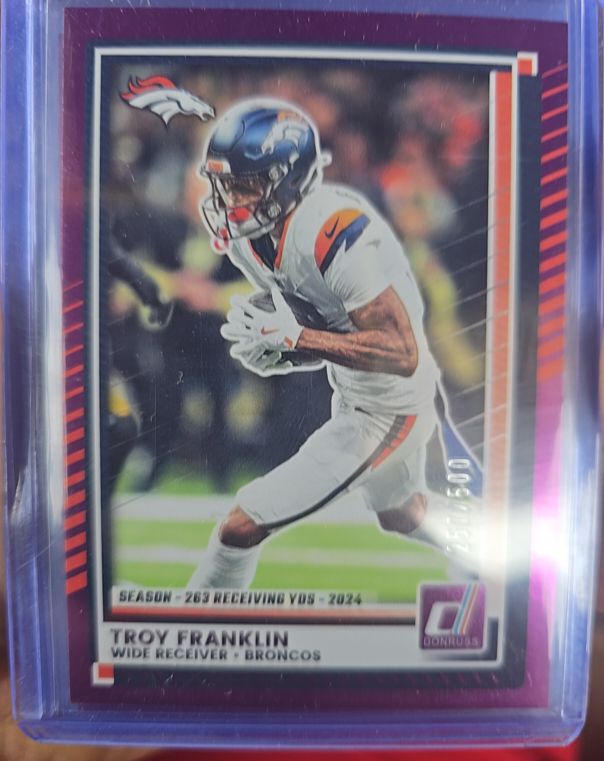 2025 Panini Donruss #210 Troy Franklin — front