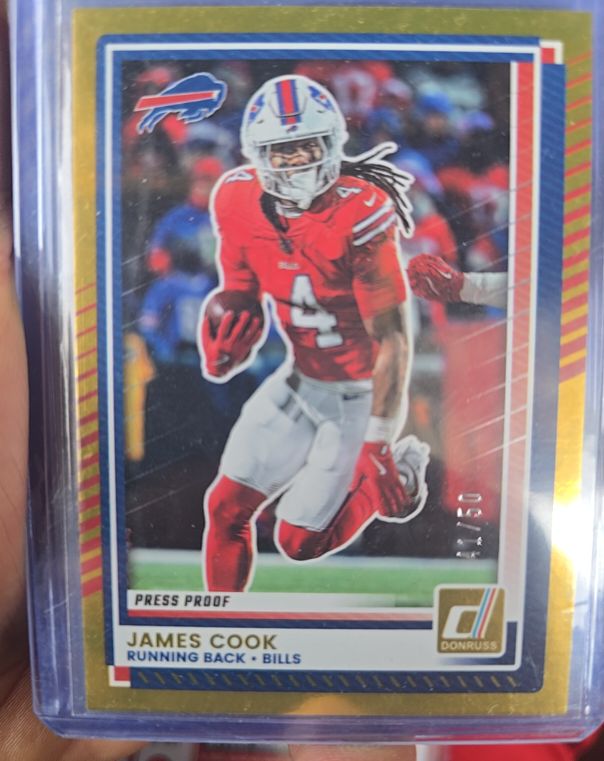 2025 Donruss #194 James Cook — front