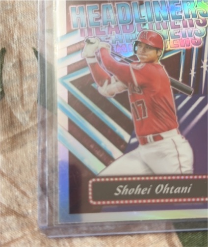 2023 Topps Finest Headliners #FH-17 Shohei Ohtani — front