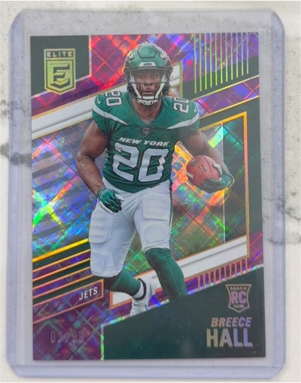 2022 Donruss Elite #108 Breece Hall — front
