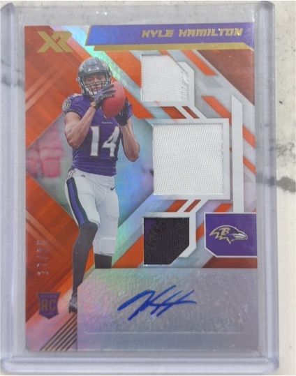 2022 Panini XR #Kyle Hamilton — front