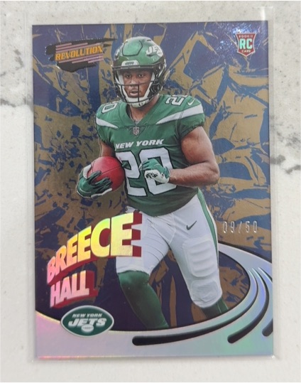 2022 Panini Zenith Pacific Revolution #PR-22 Breece Hall — front