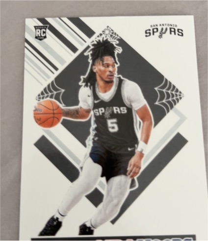 2024-25 Panini Haunted Hoops #294 Stephon Castle — front