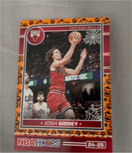 2024-25 Panini Haunted Hoops #118 Josh Giddey — front