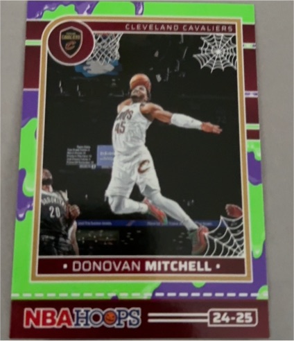 2024-25 Panini Haunted Hoops #88 Donovan Mitchell — front