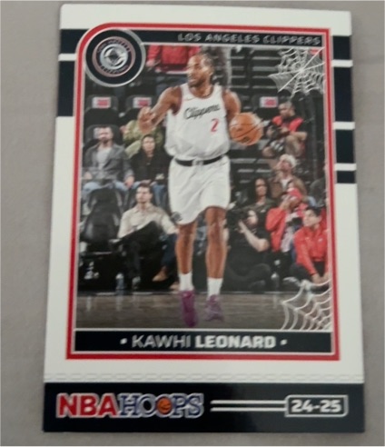 2024-25 Panini Haunted Hoops #194 Kawhi Leonard — front