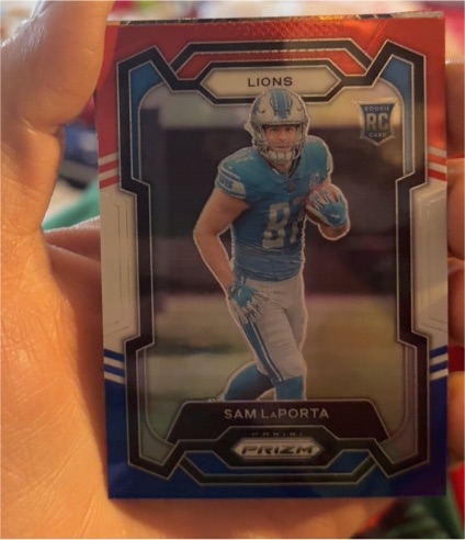 2023 Panini Prizm #332 Sam LaPorta — front
