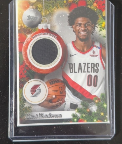 2025 Topps Holiday #PR-SH Scoot Henderson — front