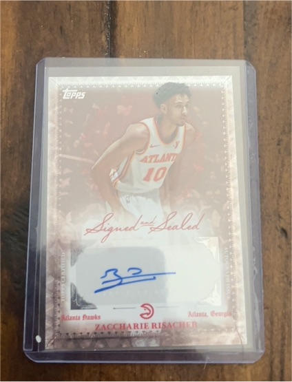 2025-26 Topps #BSI-ZR Zaccharie Risacher — front