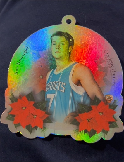 2025-26 Topps Holiday Die-Cut Ornament #DCO-KK Kon Knueppel — front