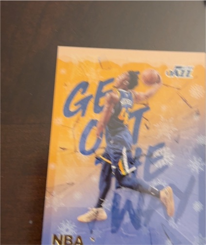 2018-19 Panini Hoops Get Out The Way #GOW-8 Donovan Mitchell — front