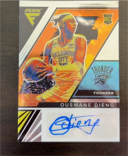 2022-2023 Panini Flux Basketball #FRS-ODG Ousmane Dieng — front