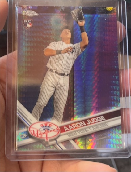 2017 Topps Chrome #287 Aaron Judge — front